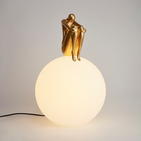Lampa stołowa WOMAN-2 złota 35 cm Lampa stołowa WOMAN-2 złota 35 cm
