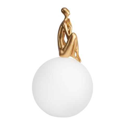 Lampa stołowa WOMAN-3 złota 35 cm Lampa stołowa WOMAN-3 złota 35 cm