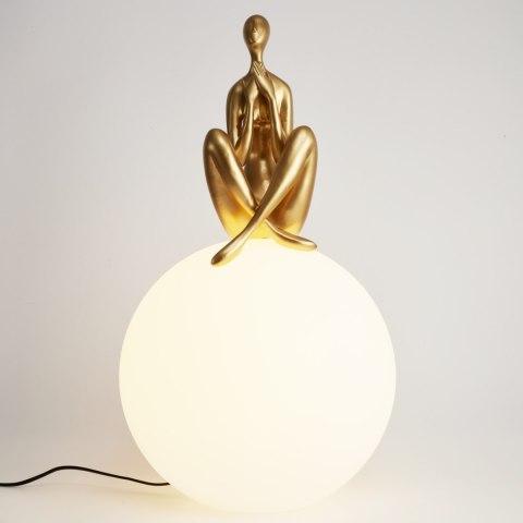 Lampa stołowa WOMAN-3 złota 35 cm Lampa stołowa WOMAN-3 złota 35 cm