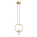 Lampa wisząca AMICI led złota 27 cm