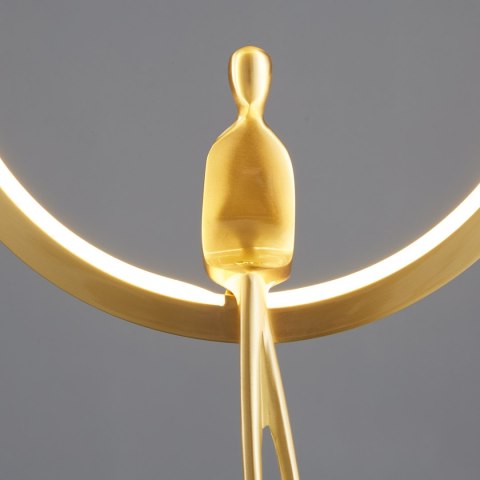 Lampa wisząca AMICI led złota 27 cm Lampa wisząca AMICI led złota 27 cm