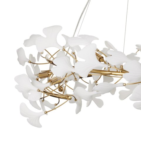 Lampa wisząca BOTANIKA złoto biała 100 cm Lampa wisząca BOTANIKA złoto biała 100 cm