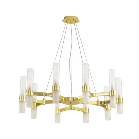 Lampa wisząca CANDELA-10 złota 85 cm Lampa wisząca CANDELA-10 złota 85 cm