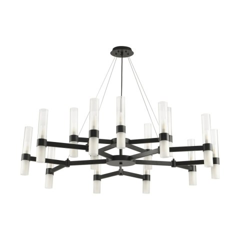 Lampa wisząca CANDELA-15 czarna 120 cm Lampa wisząca CANDELA-15 czarna 120 cm