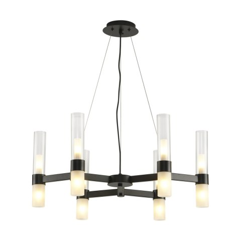 Lampa wisząca CANDELA-6 czarna 70 cm Lampa wisząca CANDELA-6 czarna 70 cm