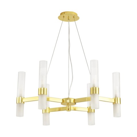 Lampa wisząca CANDELA-6 złota 70 cm Lampa wisząca CANDELA-6 złota 70 cm