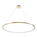 Lampa wisząca CIRCLE SLIM 120 LED złoty 120 cm