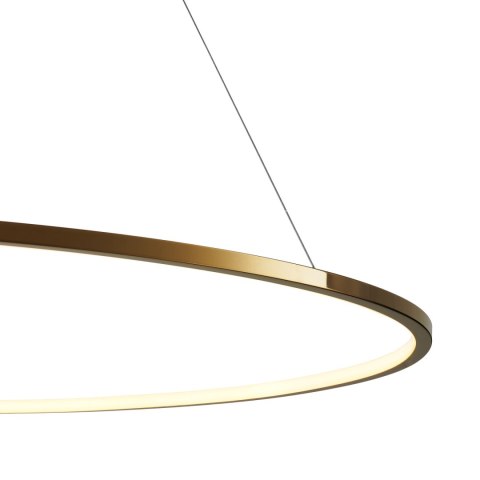 Lampa wisząca CIRCLE SLIM 120 LED złoty 120 cm Lampa wisząca CIRCLE SLIM 120 LED złoty 120 cm