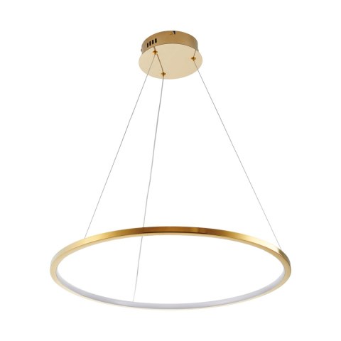 Lampa wisząca CIRCLE SLIM 60 LED złoty 60 cm Lampa wisząca CIRCLE SLIM 60 LED złoty 60 cm