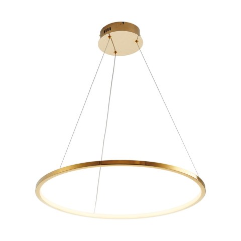 Lampa wisząca CIRCLE SLIM 60 LED złoty 60 cm Lampa wisząca CIRCLE SLIM 60 LED złoty 60 cm