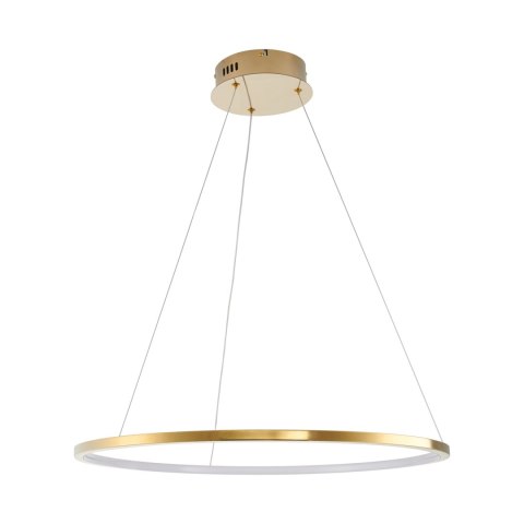Lampa wisząca CIRCLE SLIM 60 LED złoty 60 cm Lampa wisząca CIRCLE SLIM 60 LED złoty 60 cm