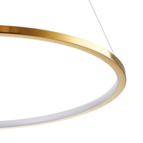 Lampa wisząca CIRCLE SLIM 60 LED złoty 60 cm Lampa wisząca CIRCLE SLIM 60 LED złoty 60 cm