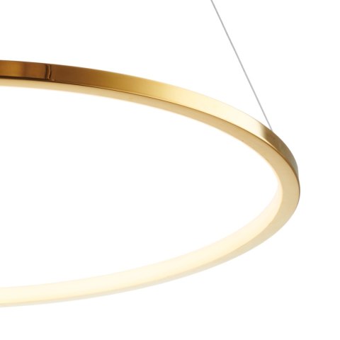 Lampa wisząca CIRCLE SLIM 60 LED złoty 60 cm Lampa wisząca CIRCLE SLIM 60 LED złoty 60 cm