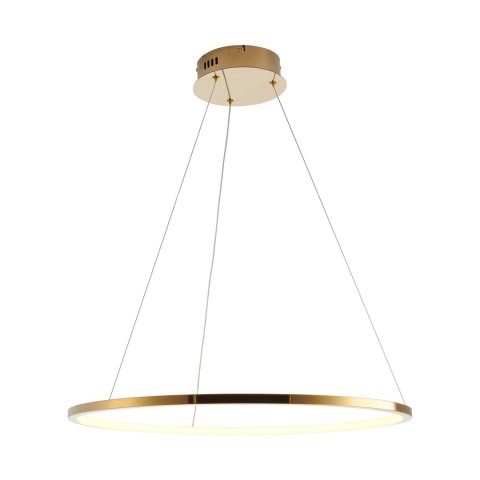 Lampa wisząca CIRCLE SLIM 60 LED złoty 60 cm Lampa wisząca CIRCLE SLIM 60 LED złoty 60 cm