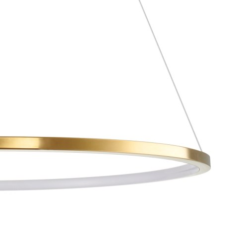 Lampa wisząca CIRCLE SLIM 60 LED złoty 60 cm Lampa wisząca CIRCLE SLIM 60 LED złoty 60 cm