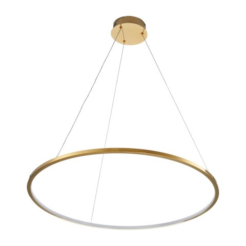 Lampa wisząca CIRCLE SLIM 80 LED złoty 80 cm Lampa wisząca CIRCLE SLIM 80 LED złoty 80 cm