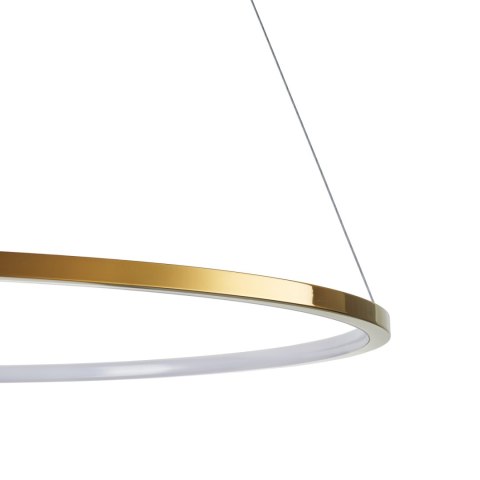 Lampa wisząca CIRCLE SLIM 80 LED złoty 80 cm Lampa wisząca CIRCLE SLIM 80 LED złoty 80 cm