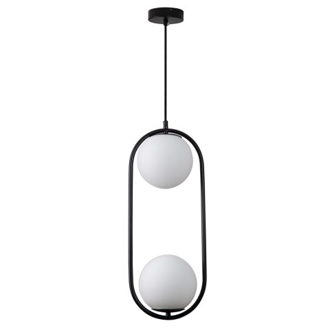 Lampa wisząca COSTA DUO czarna 50 cm Lampa wisząca COSTA DUO czarna 50 cm