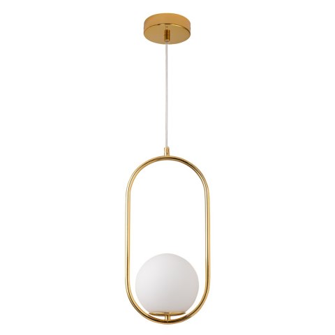 Lampa wisząca COSTA SOLO złota 40 cm Lampa wisząca COSTA SOLO złota 40 cm