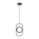 Lampa wisząca ELIPSE MINI LED czarna 32 cm