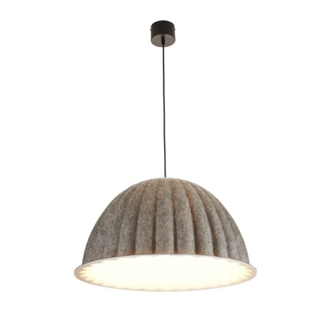 Lampa wisząca FELT filc szary 55 cm Lampa wisząca FELT filc szary 55 cm