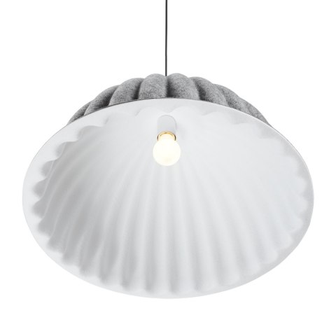 Lampa wisząca FELT filc szary 55 cm Lampa wisząca FELT filc szary 55 cm