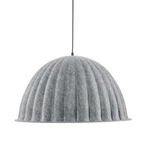Lampa wisząca FELT filc szary 55 cm Lampa wisząca FELT filc szary 55 cm