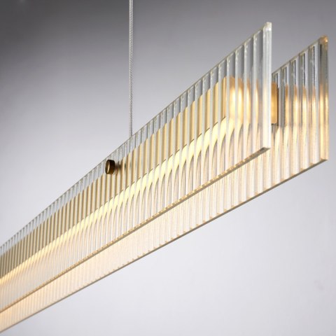 Lampa wisząca LONGIN-120 LED złoty 120 cm Lampa wisząca LONGIN-120 LED złoty 120 cm