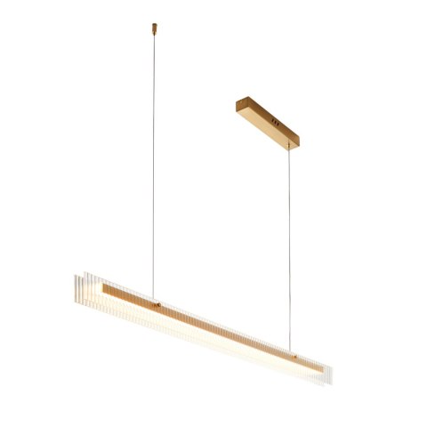 Lampa wisząca LONGIN-120 LED złoty 120 cm Lampa wisząca LONGIN-120 LED złoty 120 cm
