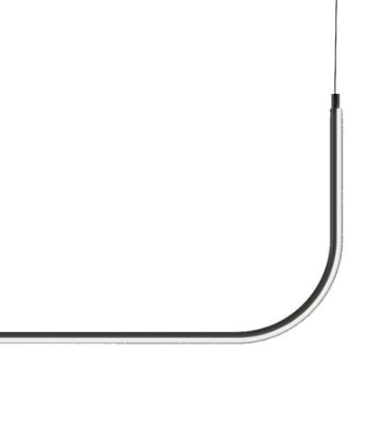 Lampa wisząca MINIMA-1 LED czarna 80 cm Lampa wisząca MINIMA-1 LED czarna 80 cm