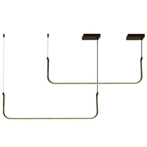 Lampa wisząca MINIMA-2 led czarna 120 cm Lampa wisząca MINIMA-2 led czarna 120 cm