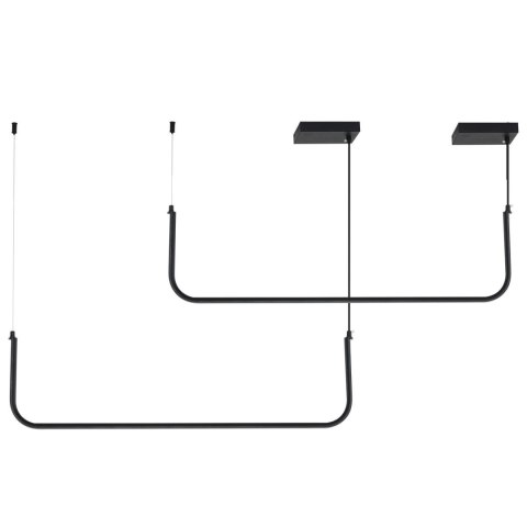 Lampa wisząca MINIMA-2 led czarna 120 cm Lampa wisząca MINIMA-2 led czarna 120 cm