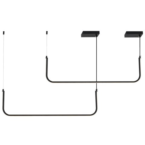 Lampa wisząca MINIMA-2 led czarna 120 cm Lampa wisząca MINIMA-2 led czarna 120 cm