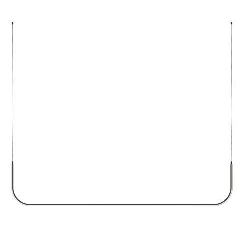 Lampa wisząca MINIMA-2 led czarna 120 cm Lampa wisząca MINIMA-2 led czarna 120 cm