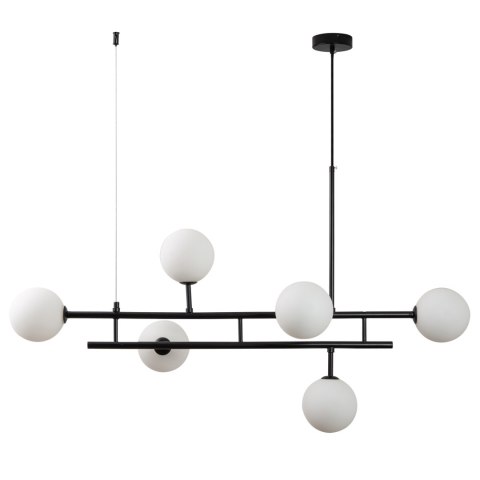 Lampa wisząca MODERNO DUO czarna 100 cm Lampa wisząca MODERNO DUO czarna 100 cm