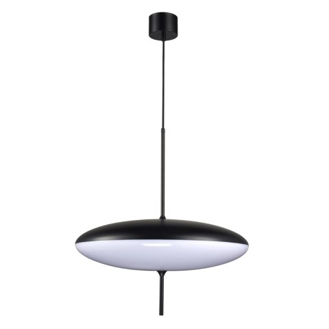 Lampa wisząca PIATTO biało-czarna 50 cm Lampa wisząca PIATTO biało-czarna 50 cm