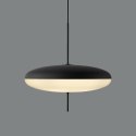 Lampa wisząca PIATTO biało-czarna 50 cm
