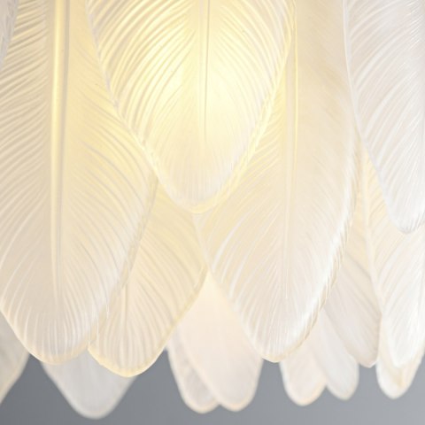 Lampa wisząca PIUMA LONG biała 100 cm Lampa wisząca PIUMA LONG biała 100 cm