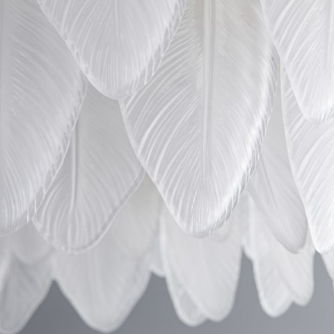 Lampa wisząca PIUMA LONG biała 100 cm Lampa wisząca PIUMA LONG biała 100 cm