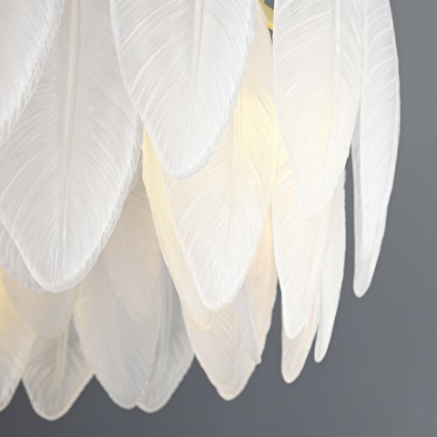 Lampa wisząca PIUMA LONG biała 100 cm Lampa wisząca PIUMA LONG biała 100 cm