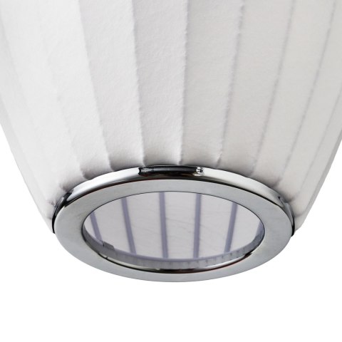 Lampa wisząca SILK BARREL biała 50 cm Lampa wisząca SILK BARREL biała 50 cm