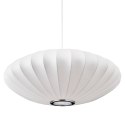 Lampa wisząca SILK FLAT biała 50 cm