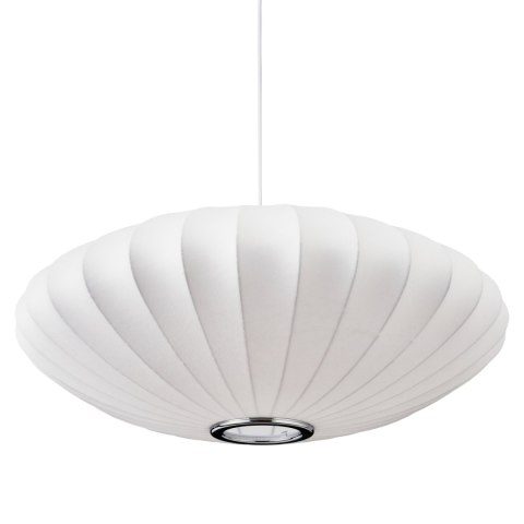Lampa wisząca SILK FLAT biała 50 cm Lampa wisząca SILK FLAT biała 50 cm
