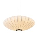 Lampa wisząca SILK FLAT biała 50 cm