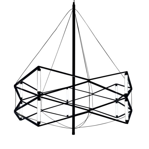 Lampa wisząca SPACE LED czarna 60 cm Lampa wisząca SPACE LED czarna 60 cm