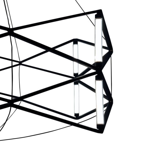 Lampa wisząca SPACE LED czarna 60 cm Lampa wisząca SPACE LED czarna 60 cm