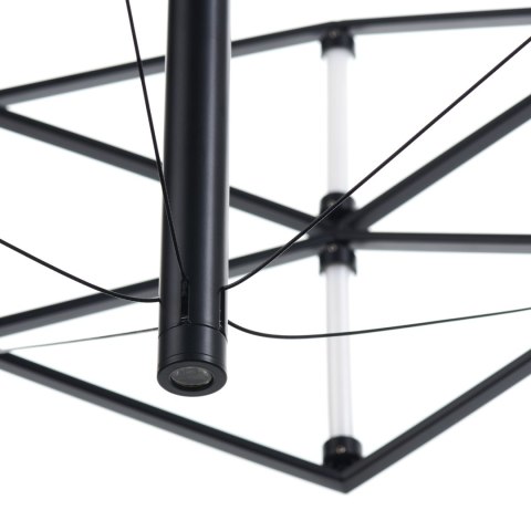 Lampa wisząca SPACE LED czarna 60 cm Lampa wisząca SPACE LED czarna 60 cm