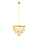 Lampa wisząca SPLENDORE złota 50 cm