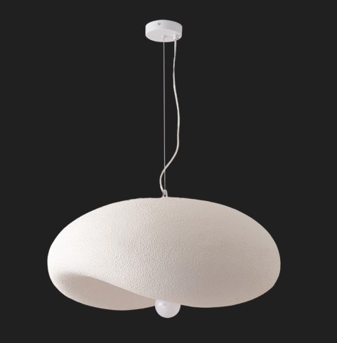 Lampa wisząca STONE FLAT biała 60 cm Lampa wisząca STONE FLAT biała 60 cm