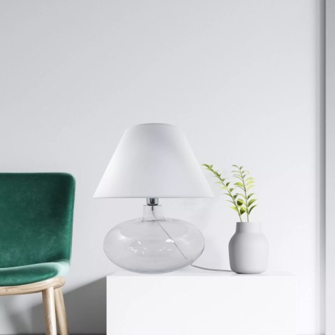 5512WH LAMPA STOŁOWA MERSIN TRANSPARENT 5512WH LAMPA STOŁOWA MERSIN TRANSPARENT